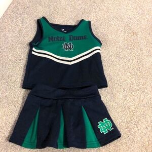 Notre Dame cheerleader